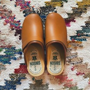 Women’s Danish Wooden Clogs